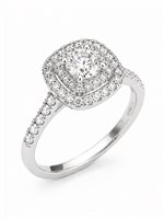 Ringe Crivelli Dame DIAMANTI in Weißgold Diamante 035-VR26514.21206010